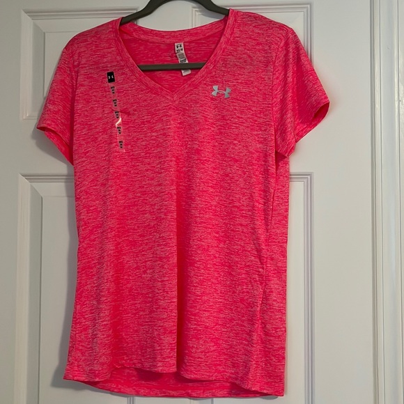 Women’s Under Armor V-Neck Short Sleeve - Picture 1 of 3